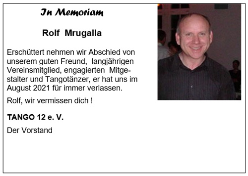 Todesanzeige Rolf